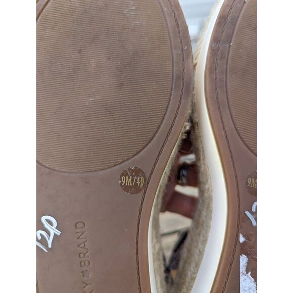 Lucky Brand Jeneka Platform Sandals women's size‎ 9 snake print espadrille - Picture 9 of 9